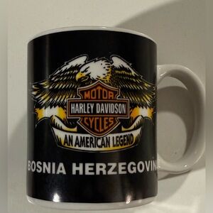 Harley-Davidson Motorcycle Coffee Mug Balkans Region